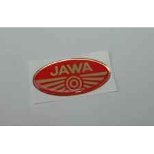 SAMOLEPKA GELOVÁ 3D - ZLATÁ/ČERVENÁ - (60X30MM) - STŘEDNÍ